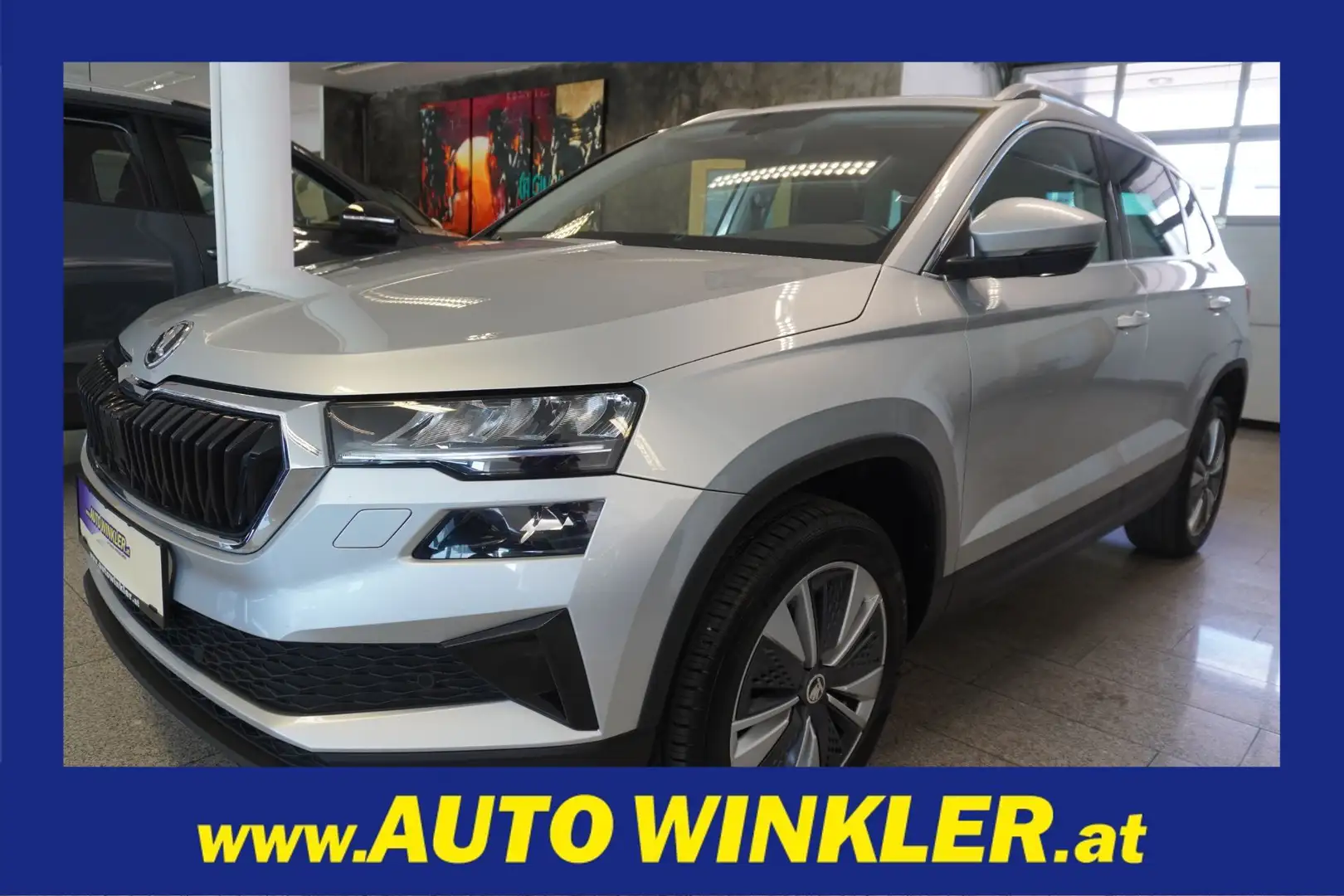 Skoda Karoq 2,0TDI DSG Style Virtual/Navi/Kamera/LED Silber - 1