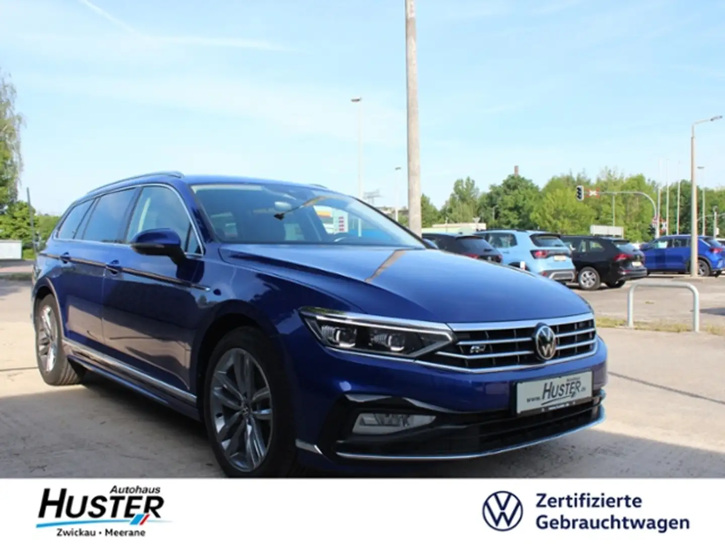 Volkswagen Passat Variant Elegance R-Line 2.0 TDI SCR Bleu - 1