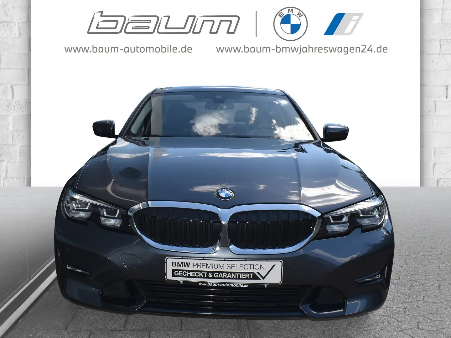 BMW 320 i Limousine Sport Line HiFi DAB WLAN GSD AHK Grijs - 2