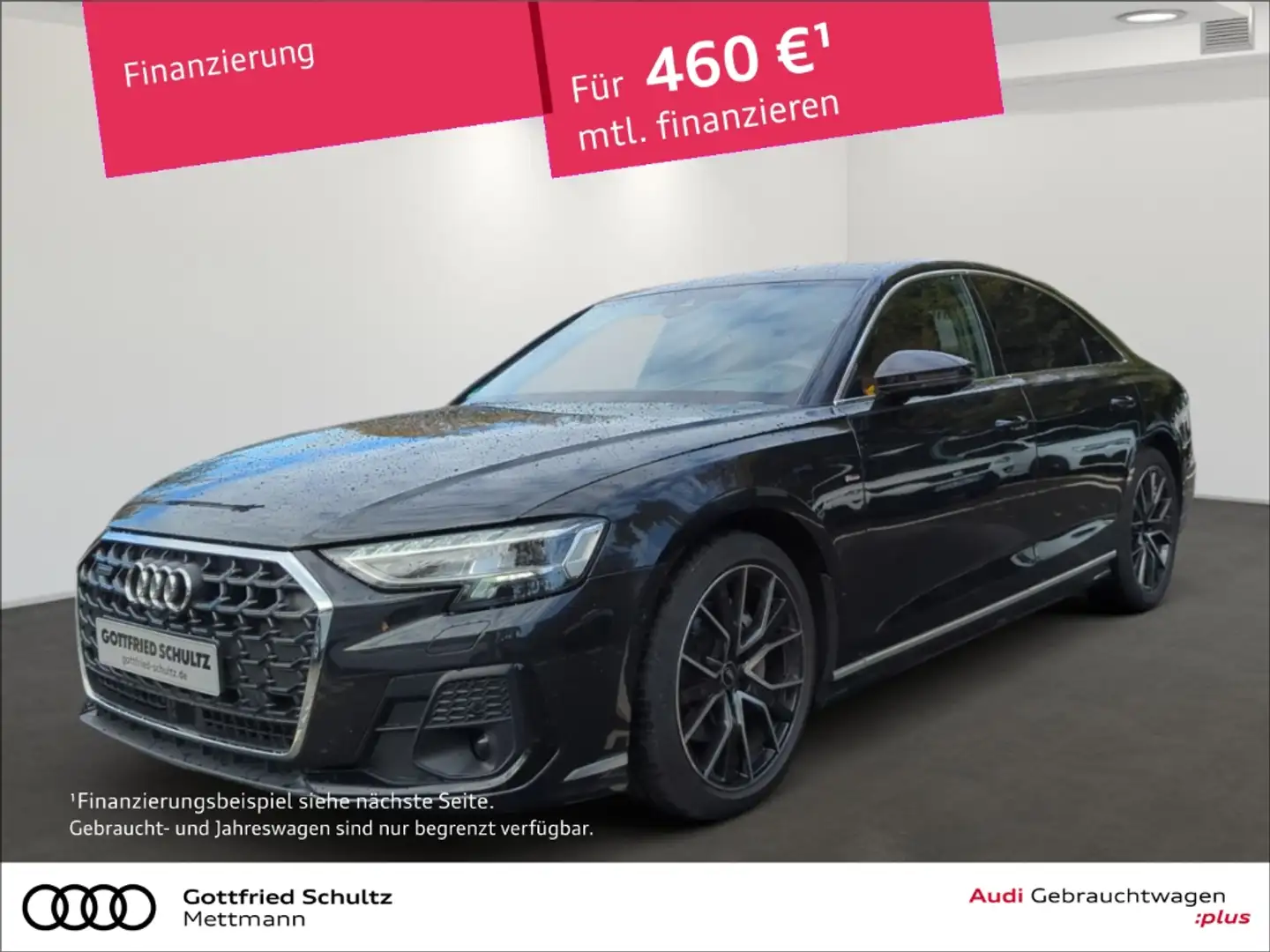 Audi A8 50 TDI quattro S-Line LED B&O HUD NAVI SHZ PDC LM Grau - 1