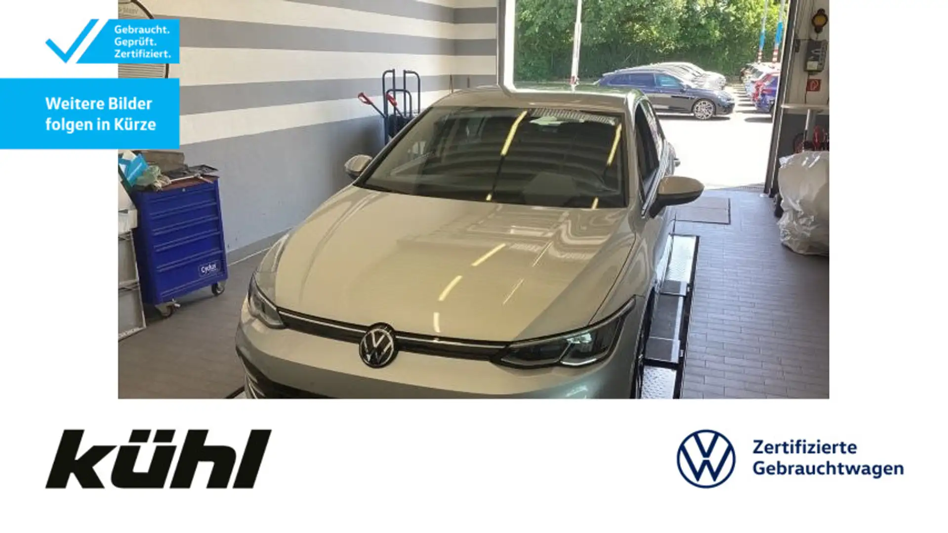 Volkswagen Golf VIII 1.5 TSI Active Navi,AHK,Kamera Argent - 1