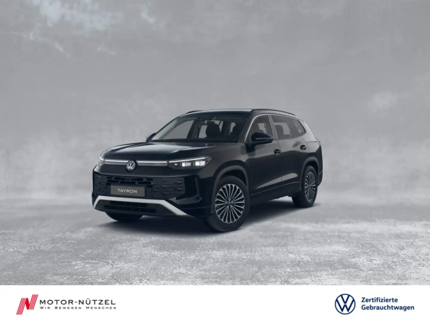 Volkswagen Tayron 1.5 eTSI DSG LIFE HD-MATRIX+NAVI+AHK+7SI Schwarz - 1