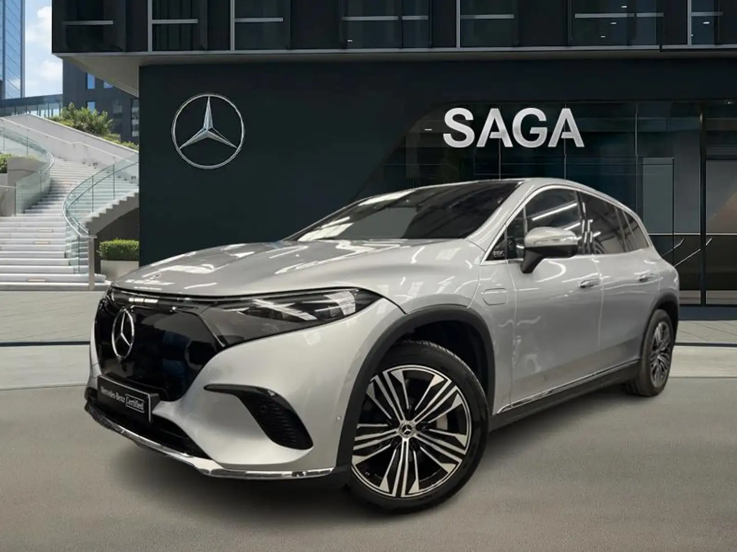 Mercedes-Benz EQS SUV 450+ Luxury Line 7 places Silber - 1
