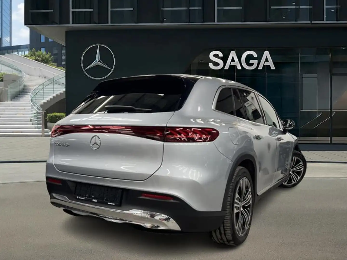 Mercedes-Benz EQS SUV 450+ Luxury Line 7 places Silber - 2