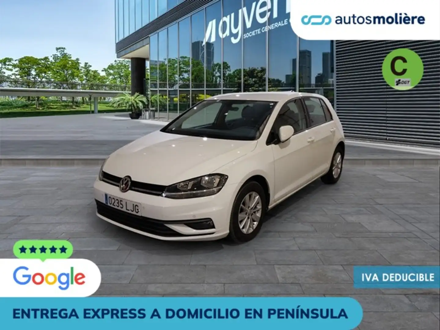Volkswagen Golf 1.6TDI Last Edition 85kW Blanc - 1