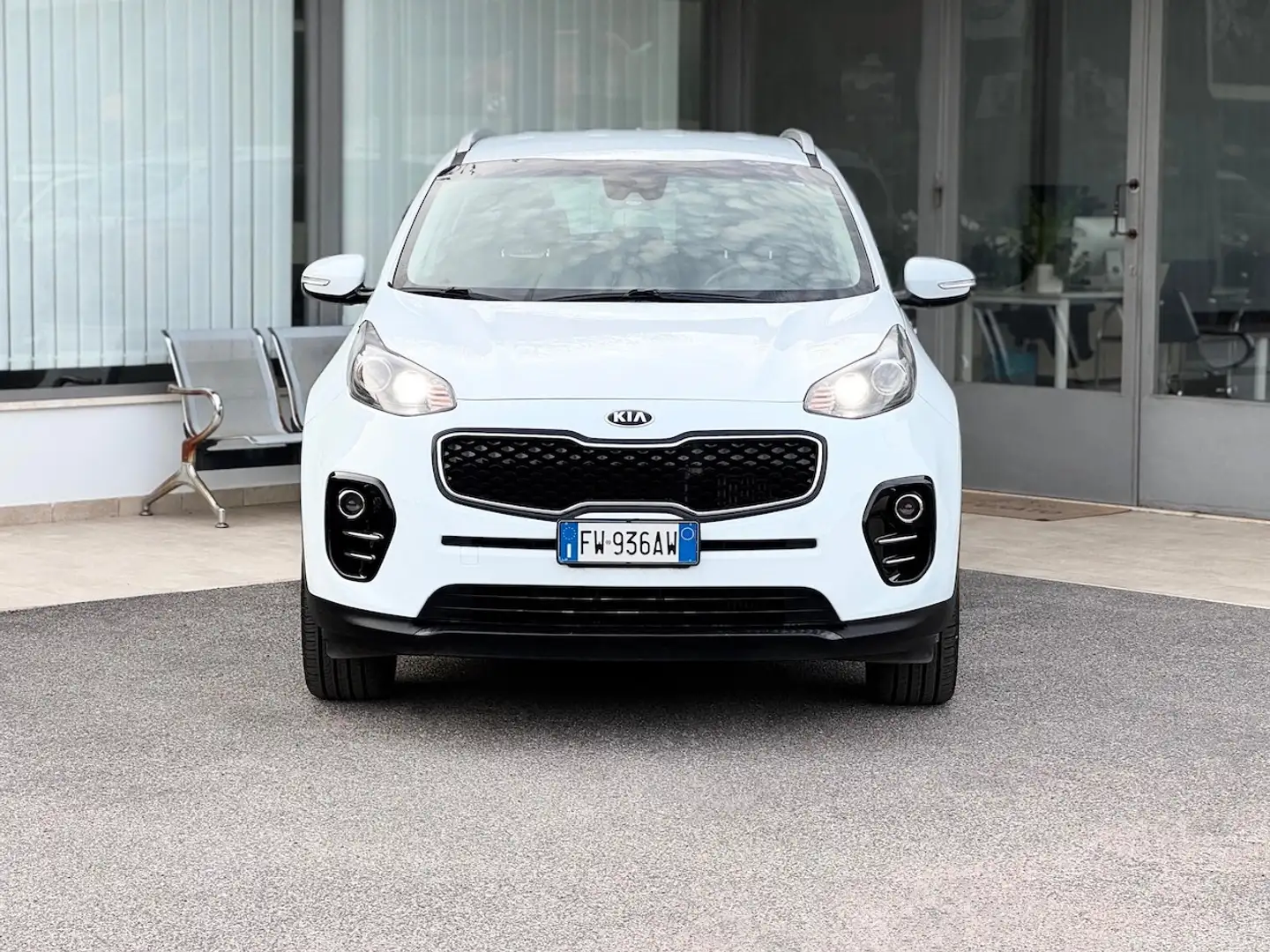 Kia Sportage 1.7 Diesel 115CV E6 - 2019 Bianco - 2