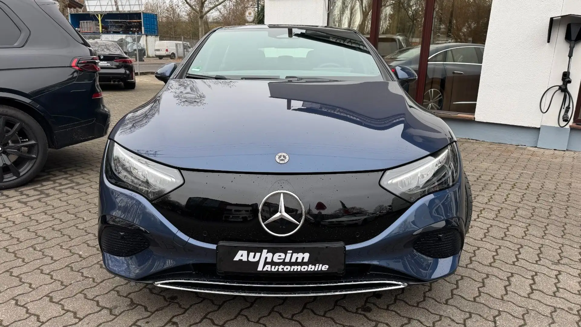 Mercedes-Benz EQE 350 Electric Art PANO DISTR. MEM. BURMESTER Blauw - 2