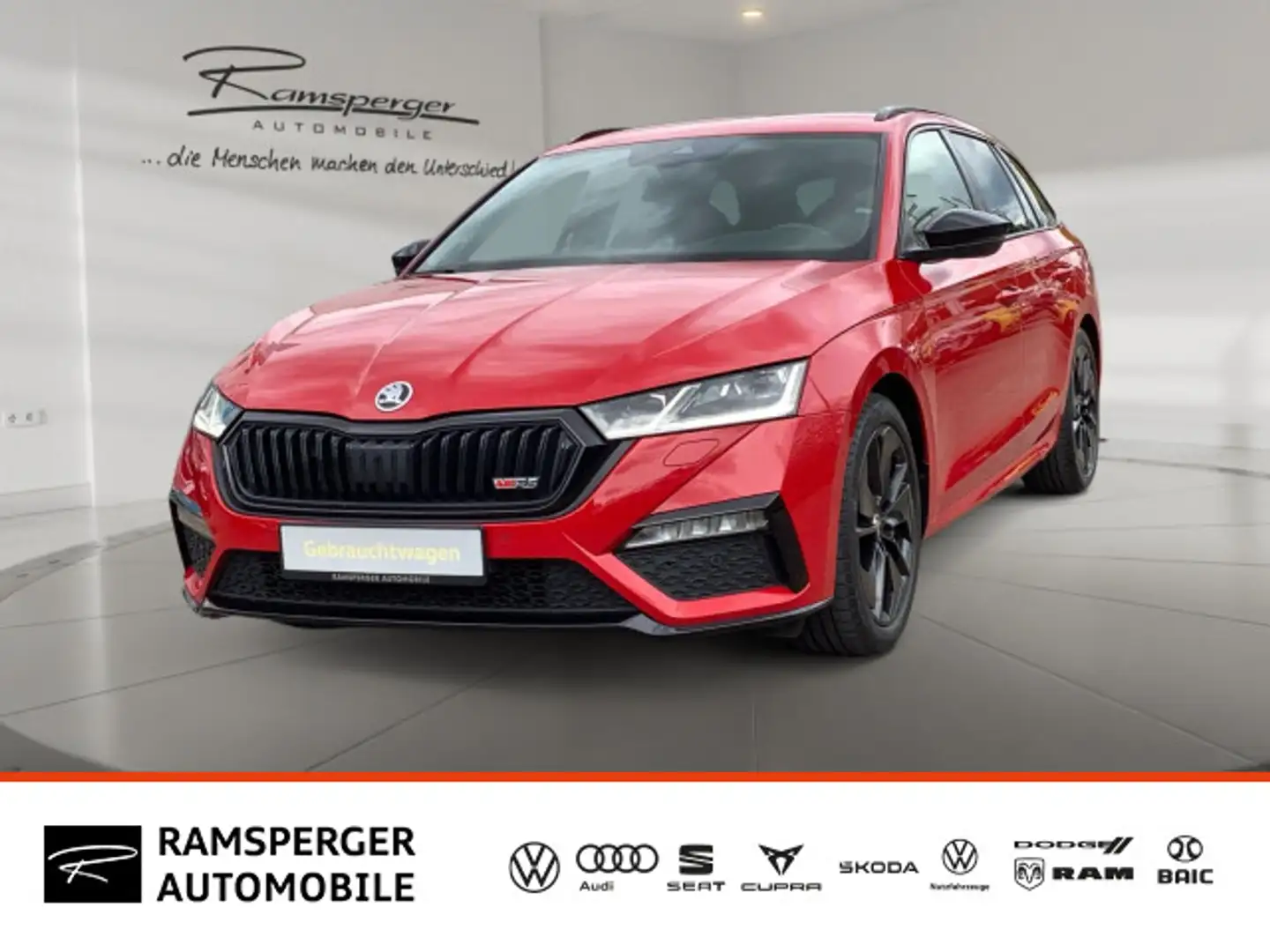 Skoda Octavia Combi 2.0 TSI DSG RS AHK  Matrix Standh. Rot - 1