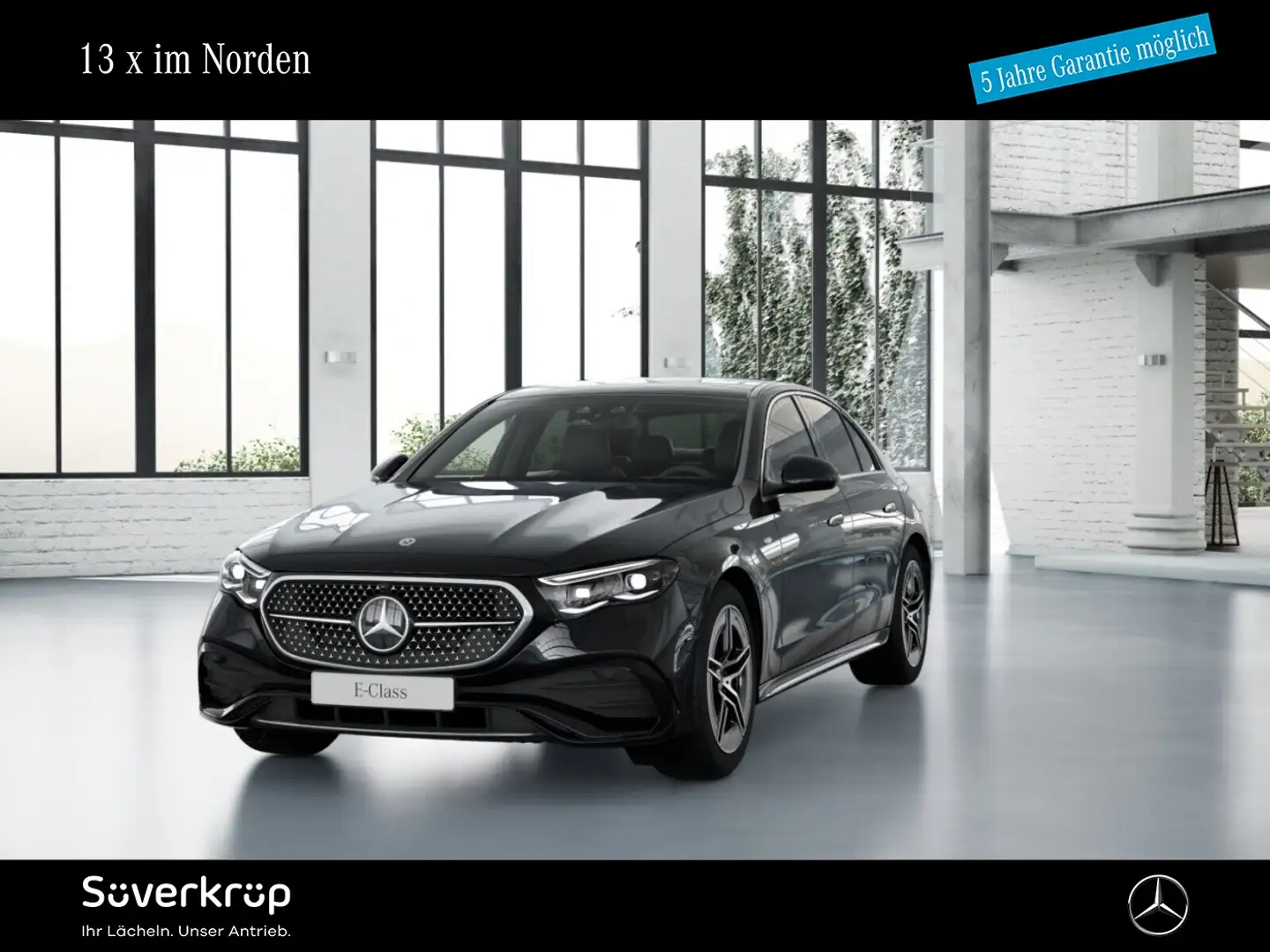 Mercedes-Benz E 300 de 4M mit EQ Hybrid Technologie BURM AMG Schwarz - 2