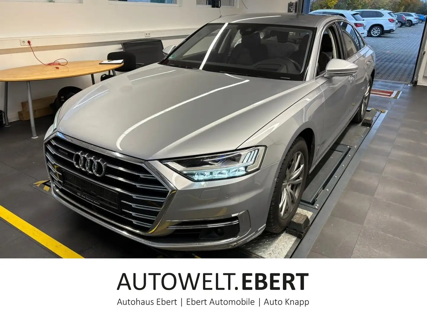 Audi A8 50 3.0 TDI quattro/B&O/ACC/HUD/360°/MATRIX/ Silber - 1