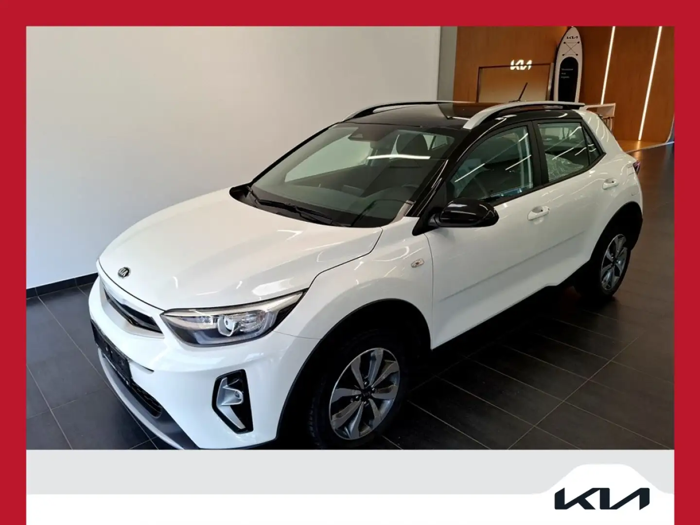 Kia Stonic 1,0 TGDI GPF ISG Silber Bianco - 1