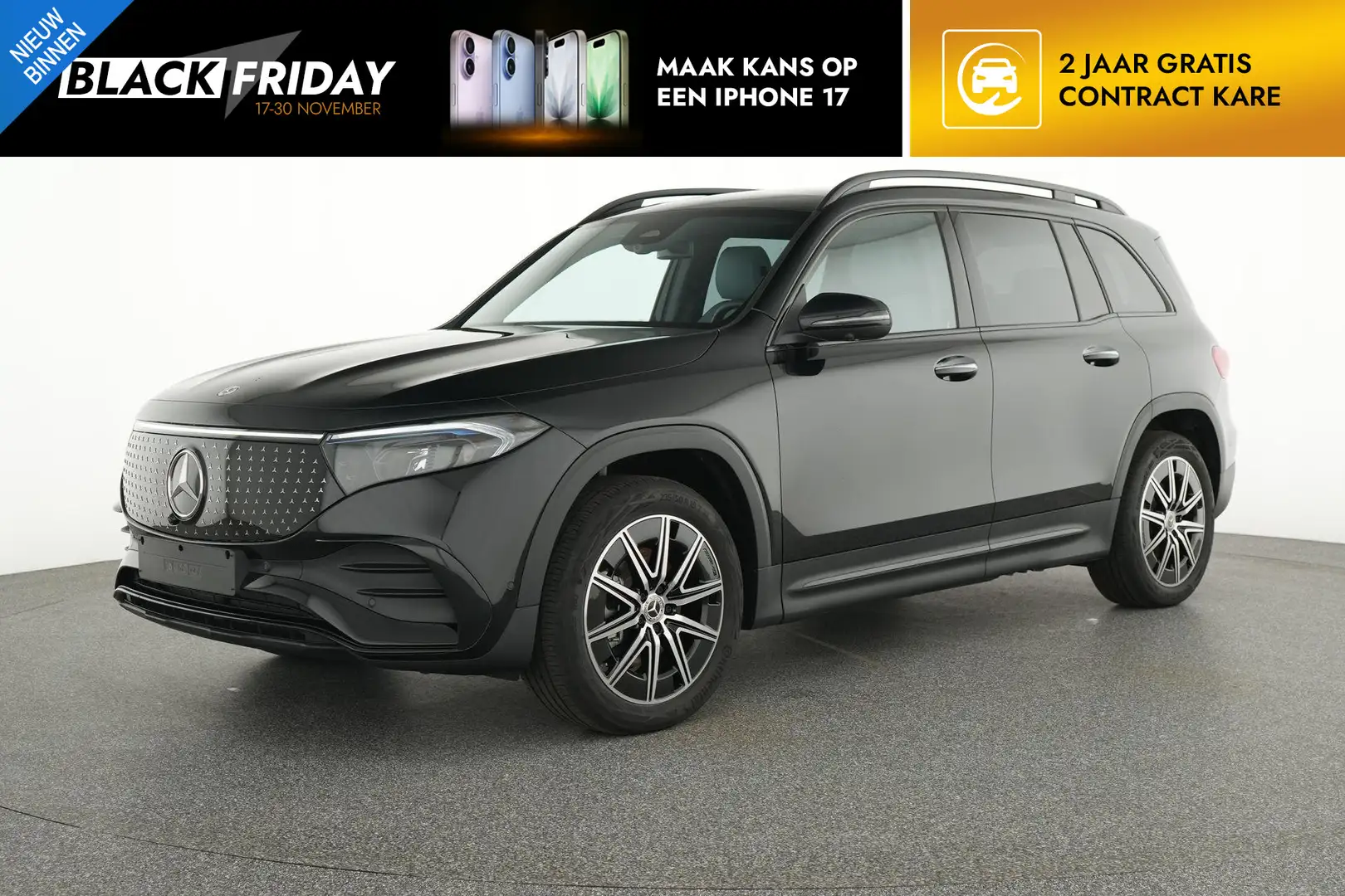 Mercedes-Benz EQB 300 4MATIC AMG Line 7p. Noir - 1