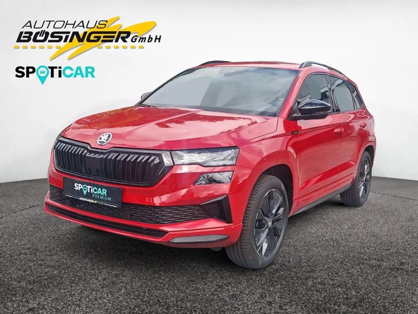 Skoda Karoq Sportline 2.0TDI 4x4 DSG AHK/Navi/Kam 5J-Garantie Roşu - 2