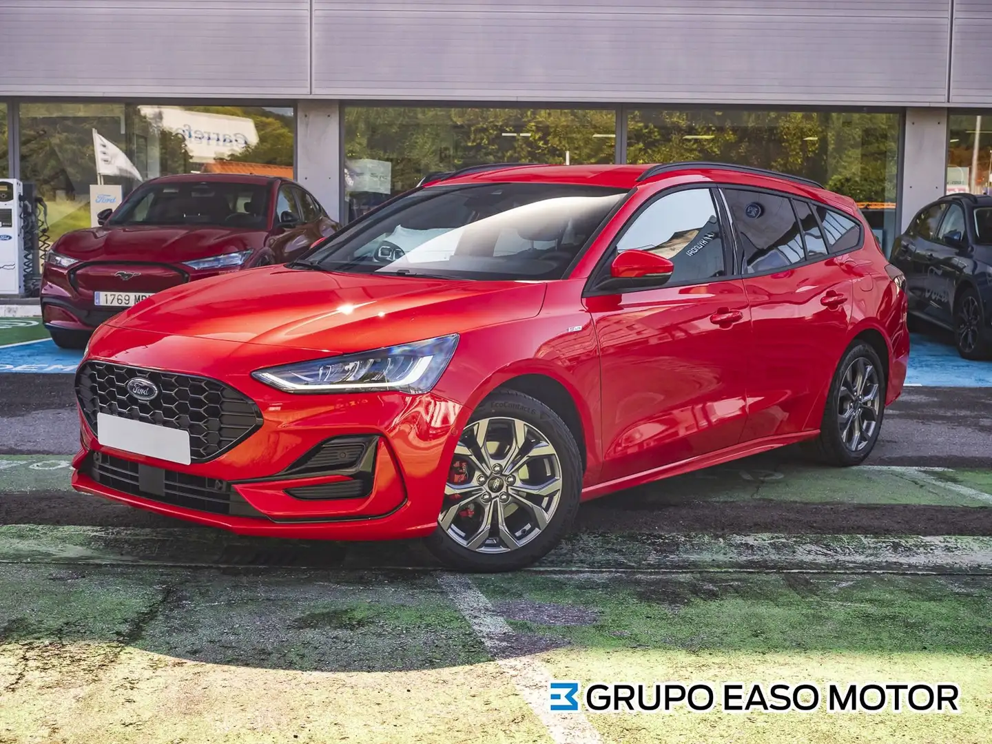Ford Focus 1.0 Ecoboost MHEV ST-Line 125 Rojo - 2