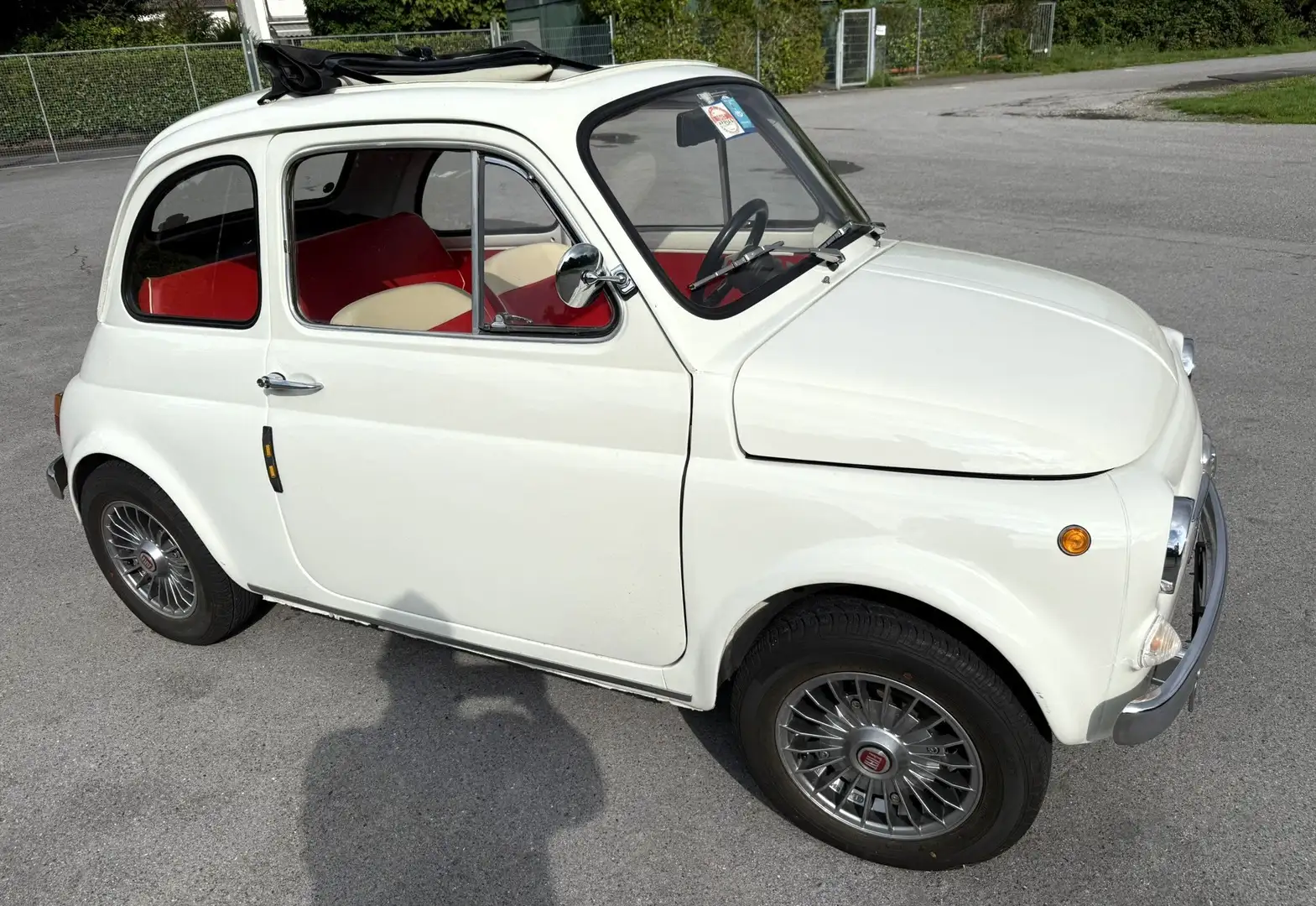 Oldtimer Fiat 500 Nuova 110F Білий - 1