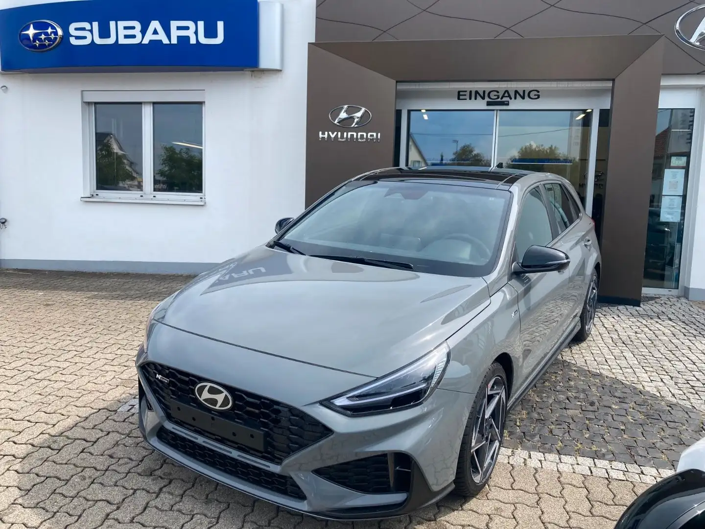 Hyundai i30 FL1.5T-GDI Hybrid140PS N-Line+Sitz-Paket+Pano Grau - 2