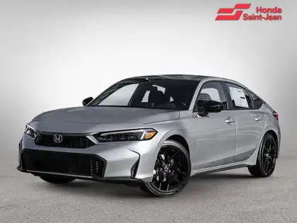 Silver 2026 Honda Civic Hatchback Hatchback Front-Wheel Drive Automatic