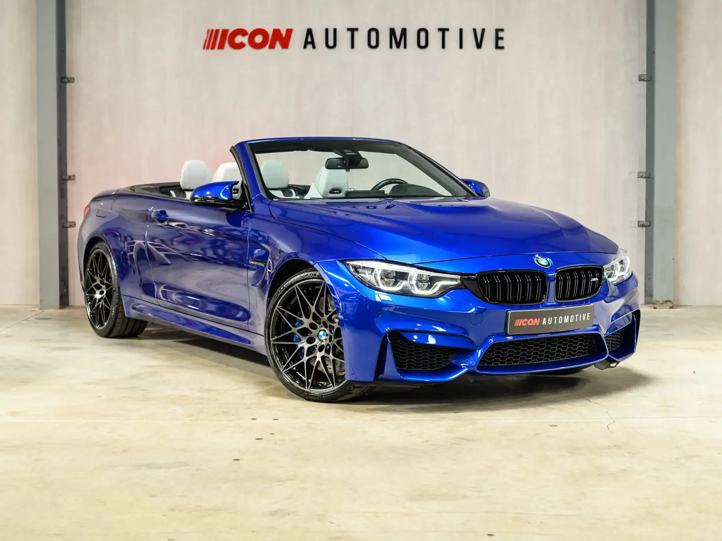 BMW M4 COMPETITION CABRIO - DKG | HK | HUD | A LED | 360 Blauw - 1