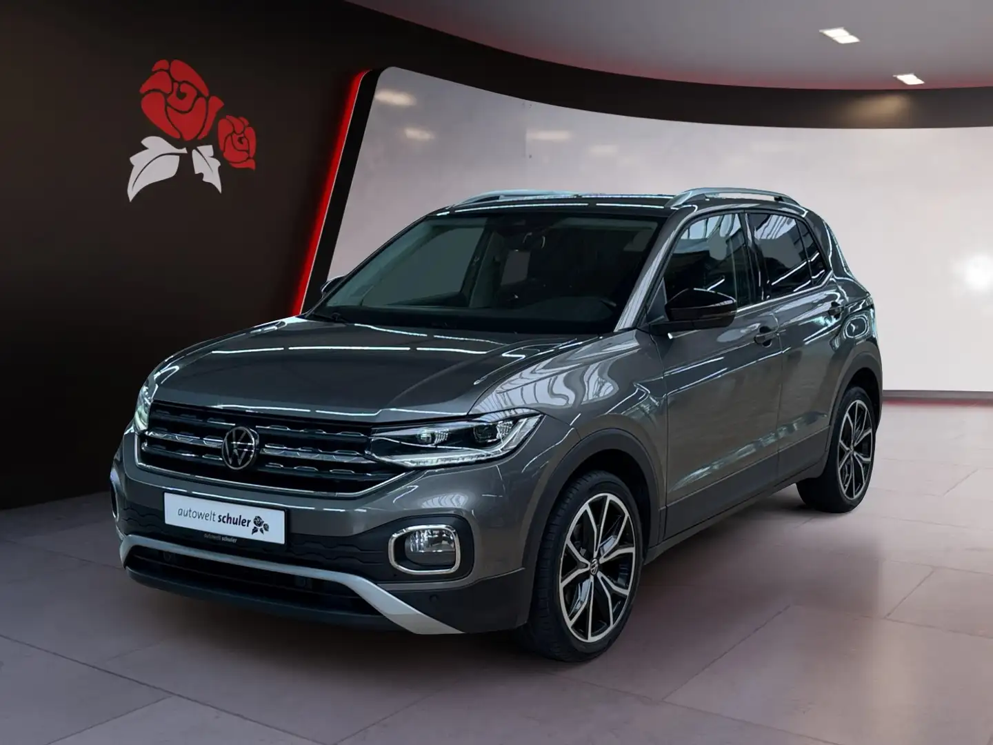 Volkswagen T-Cross 1.0 TSI DSG Style AHK LED Navi Gris - 2