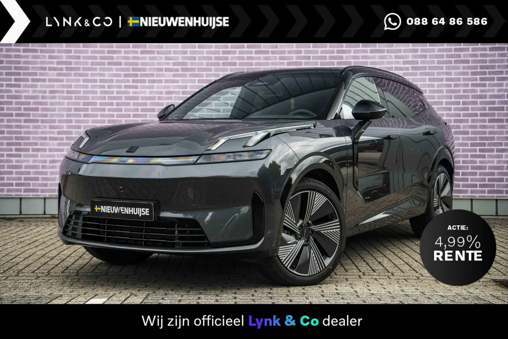 Lynk & Co 08 1.5 More | tot 200 KM RANGE OP STROOM | PLUG-IN | Grijs - 1