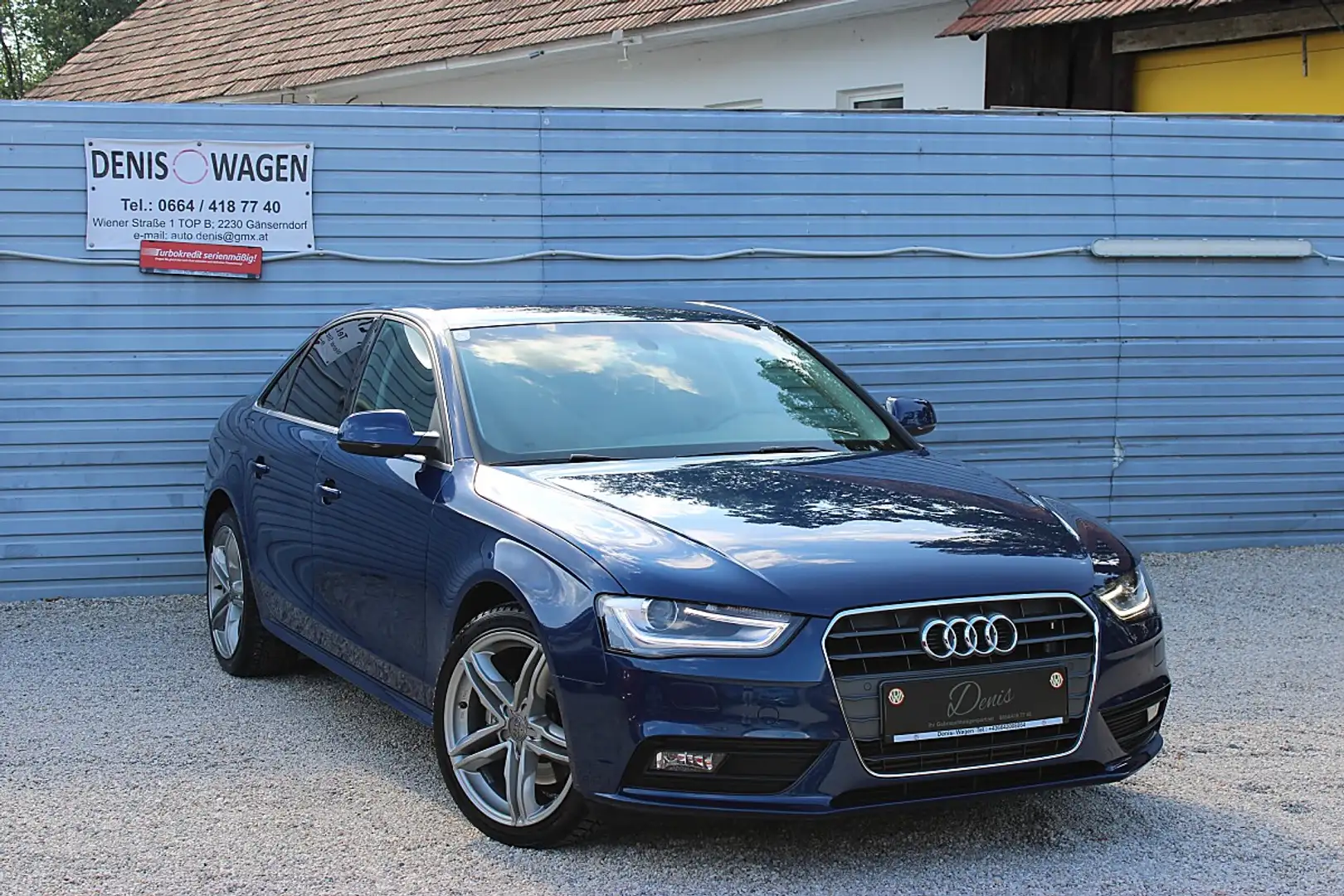Audi A4 1,8 TFSI Style 1. Besitz Blau - 2