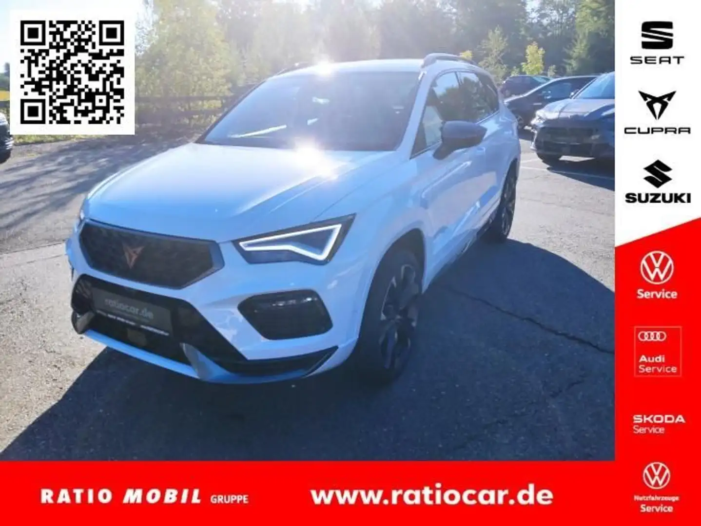 CUPRA Ateca ATECA 1.5 TSI DSG 5 J. GAR.* AHZV SITZHEIZ. NAVI Blanco - 1