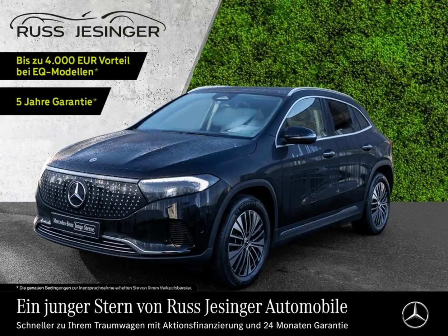 Mercedes-Benz EQA 300 4M Electric Art *KeyGo*LED*Cam*TotW*FLA* Schwarz - 1