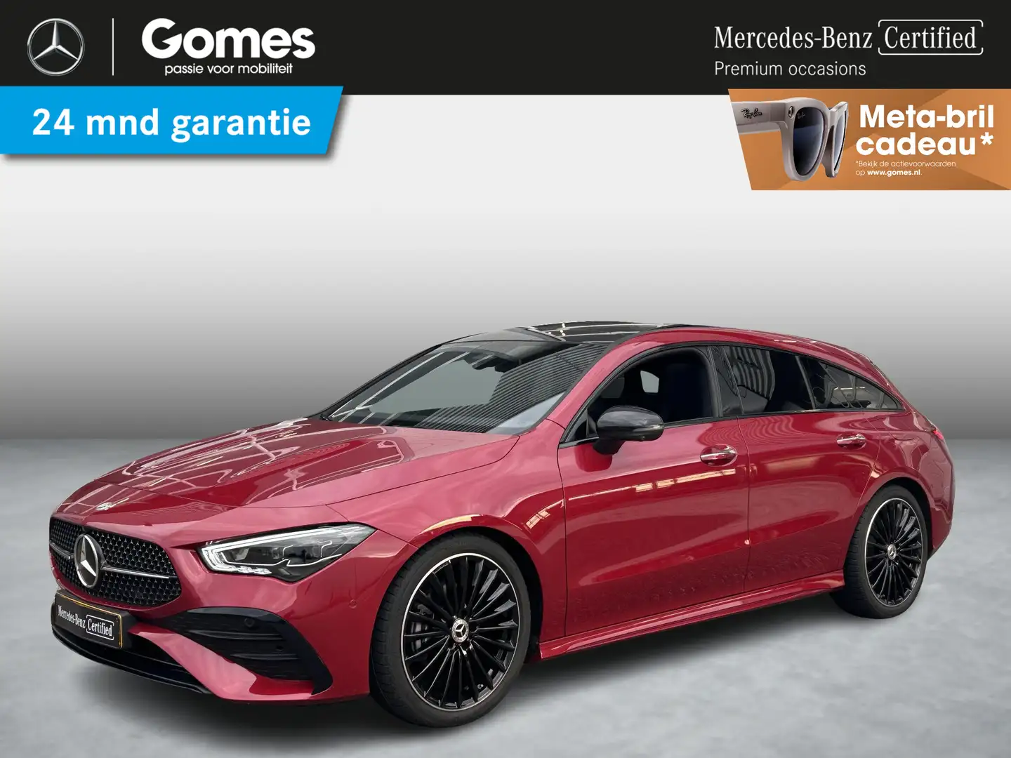 Mercedes-Benz CLA 180 Shooting Brake | Panoramadak | AMG | Premium Plus Rood - 1