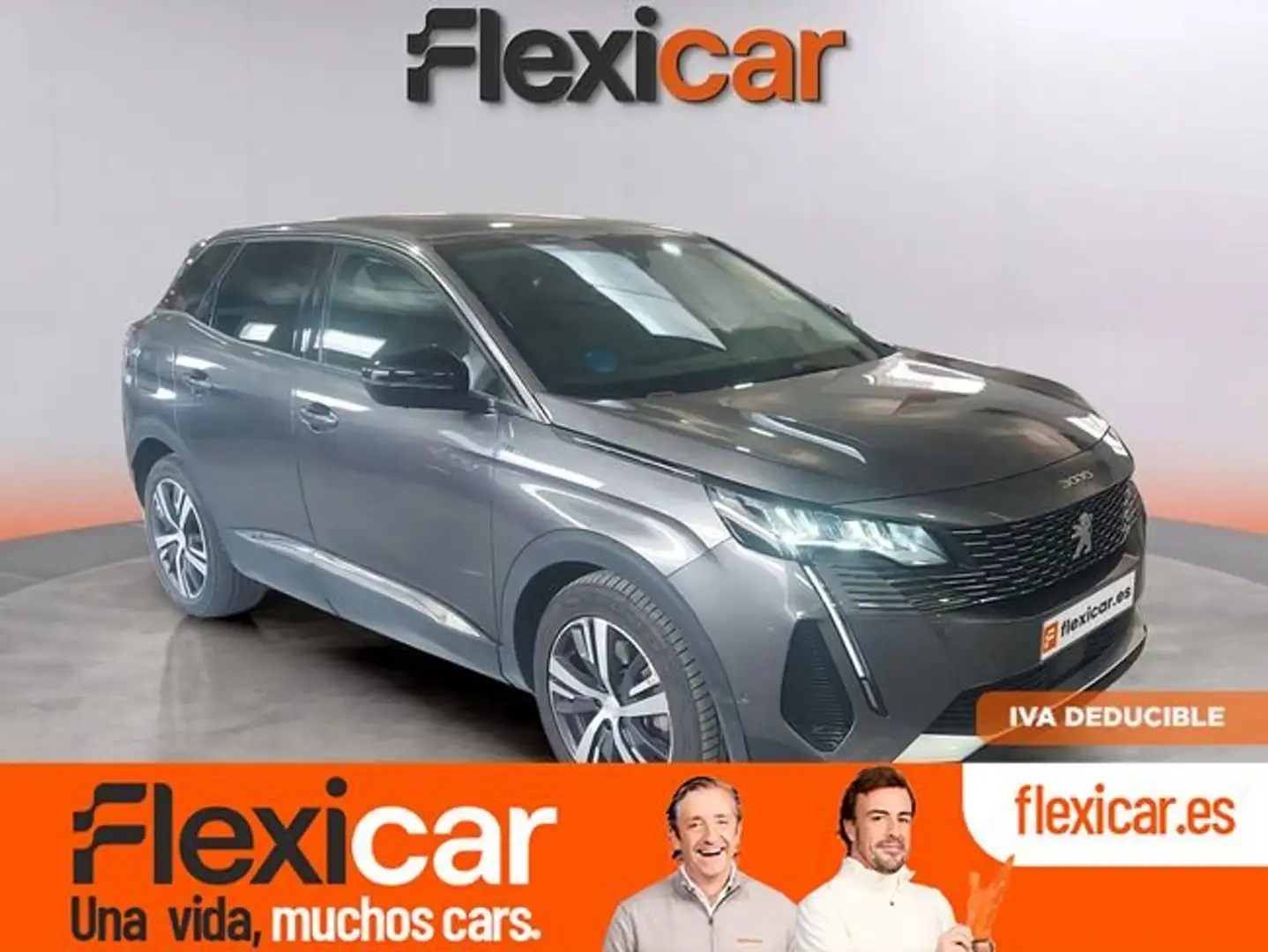 Peugeot 3008 225+e-EAT8+Allure+Pack Gris - 1
