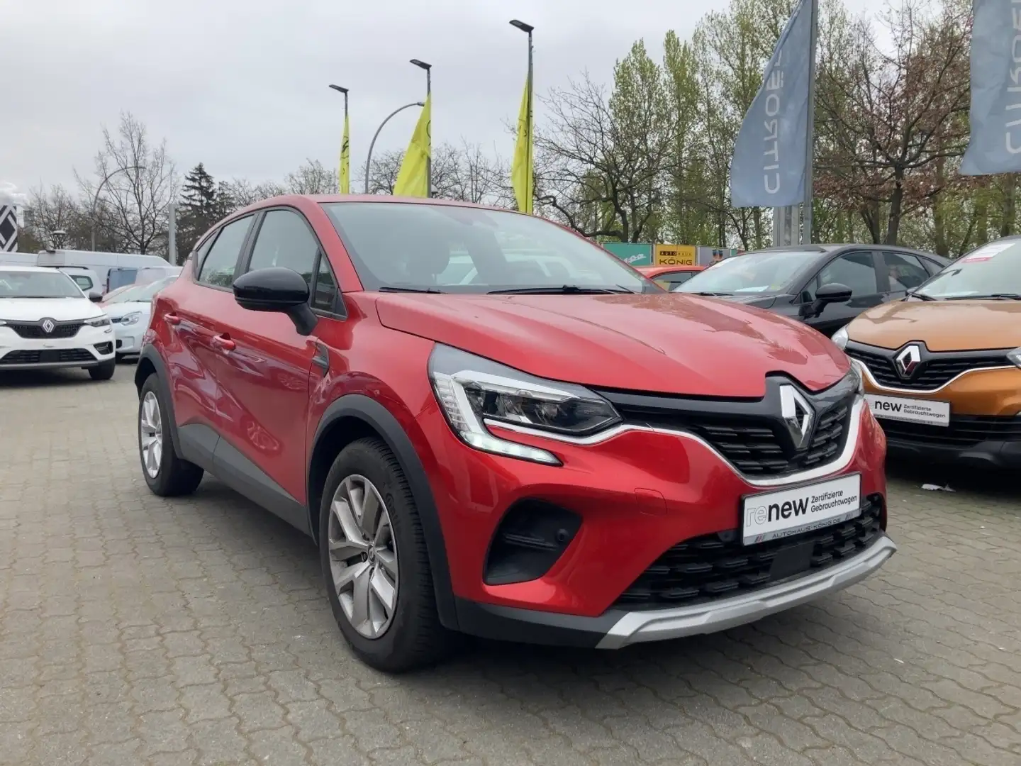 Renault Captur EVOLUTION 140 AUTOMATIK R.Kamera PDC Rosso - 1