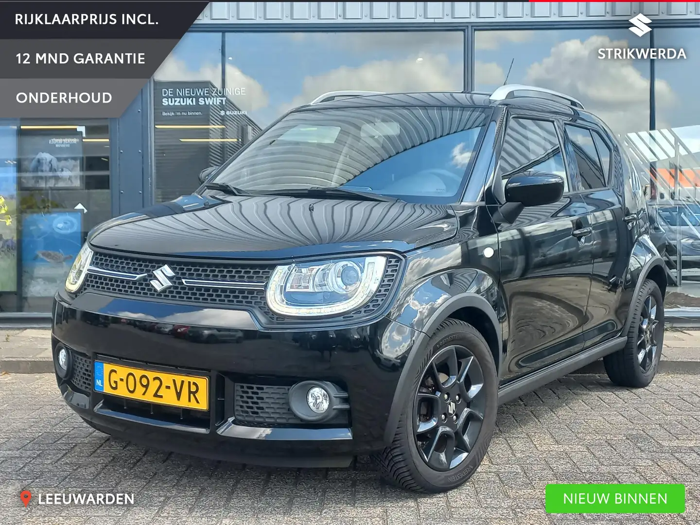 Suzuki Ignis 1.2 Smart Hybrid Select Navigatie/ Bluetooth Zwart - 1