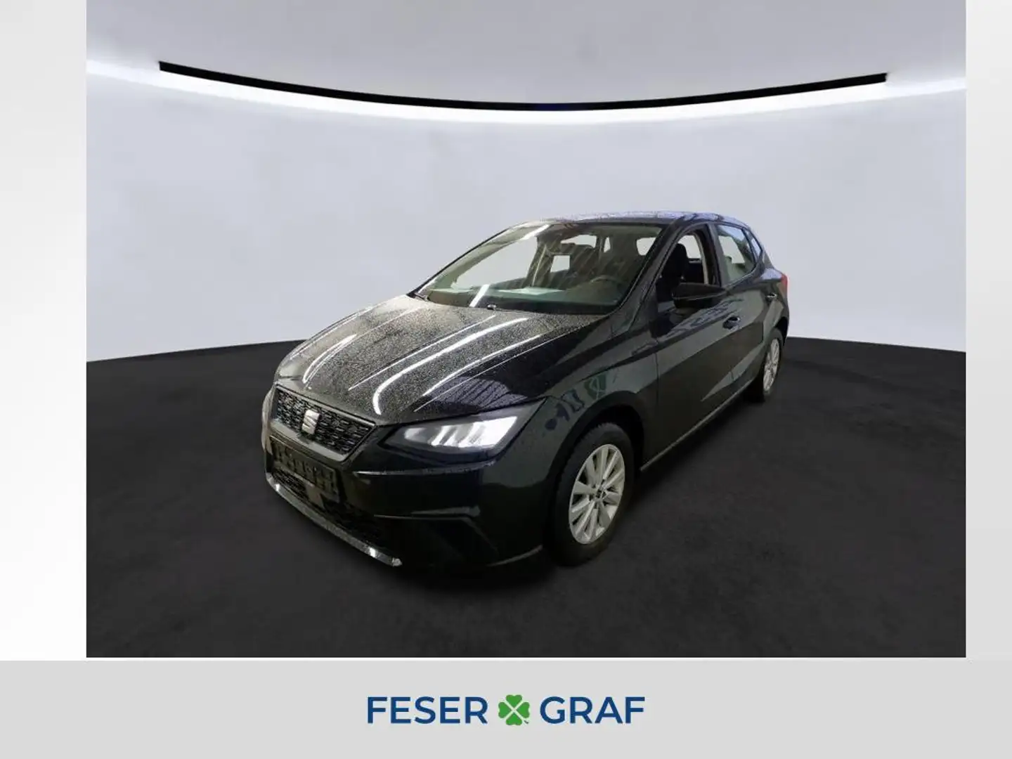 SEAT Ibiza Style 1.0 TSI LED*KLIMA*SHA*FULL-LINK*GRA*GJR*PDC* Schwarz - 1