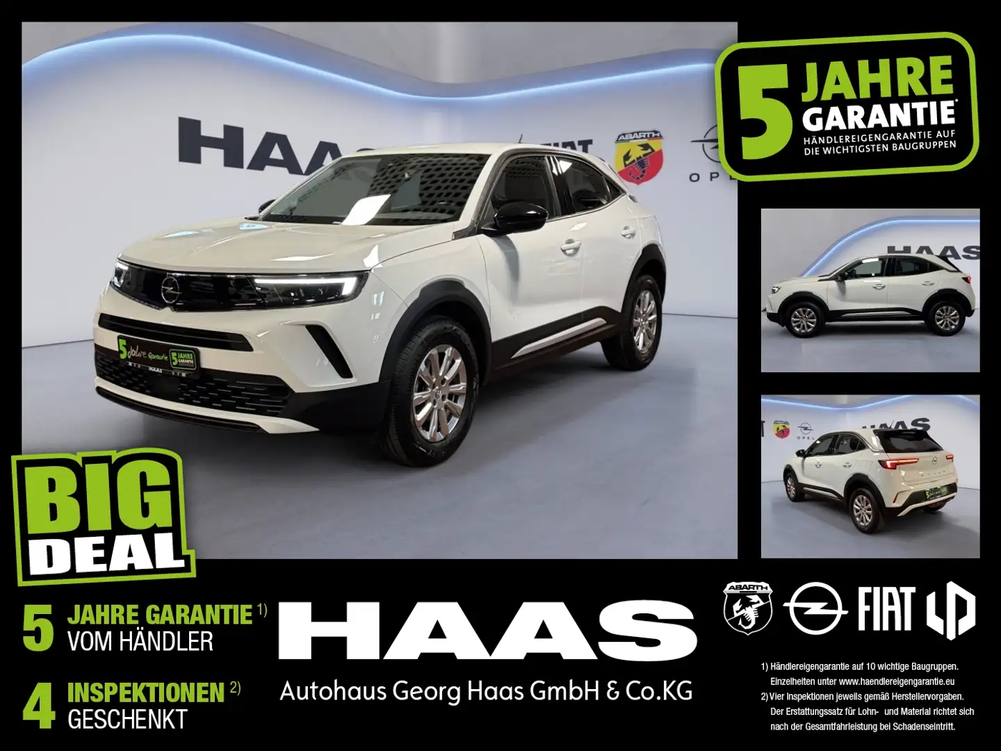 Opel Mokka 1.2 Turbo Edition Klimaautomatik,Bluetooth Blanc - 1