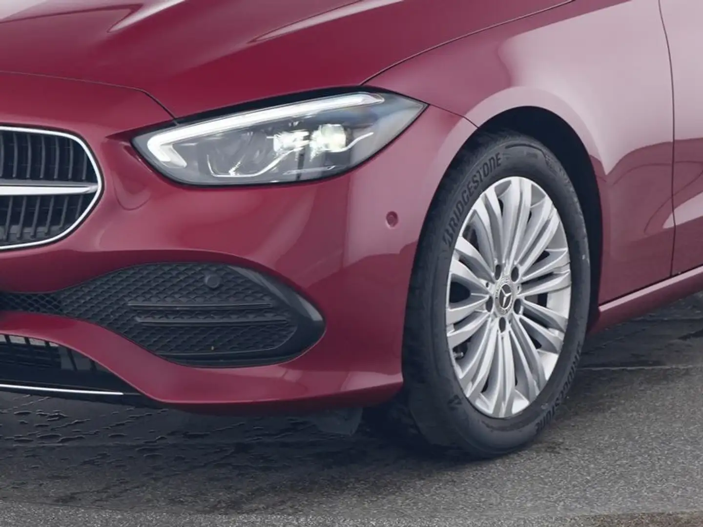 Mercedes-Benz C 220 d Avantgarde 2x Advance+LED+WiPa+360°+Spur Червоний - 2