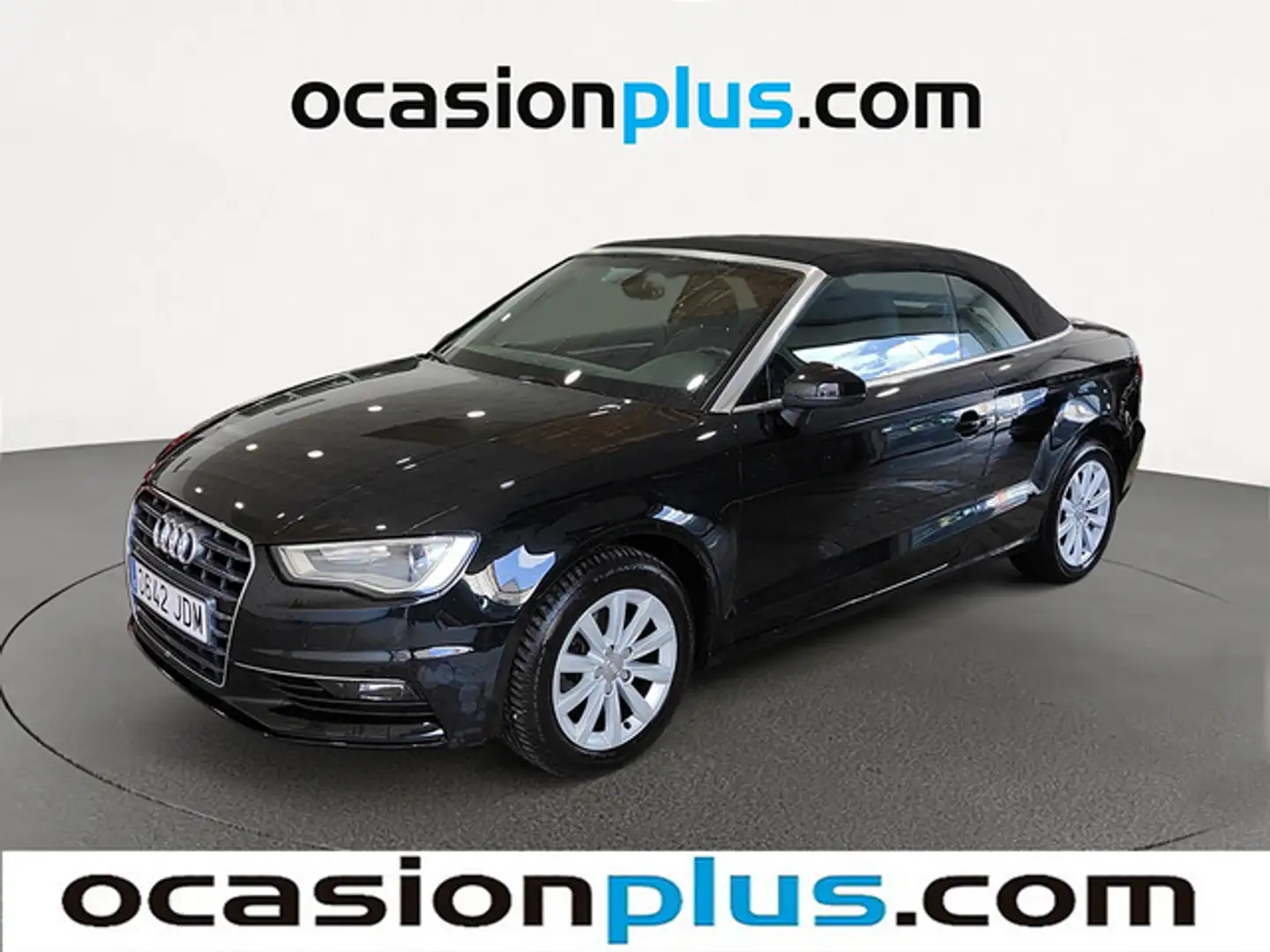 Audi A3 Cabrio 1.6TDI CD Attraction Negro - 2