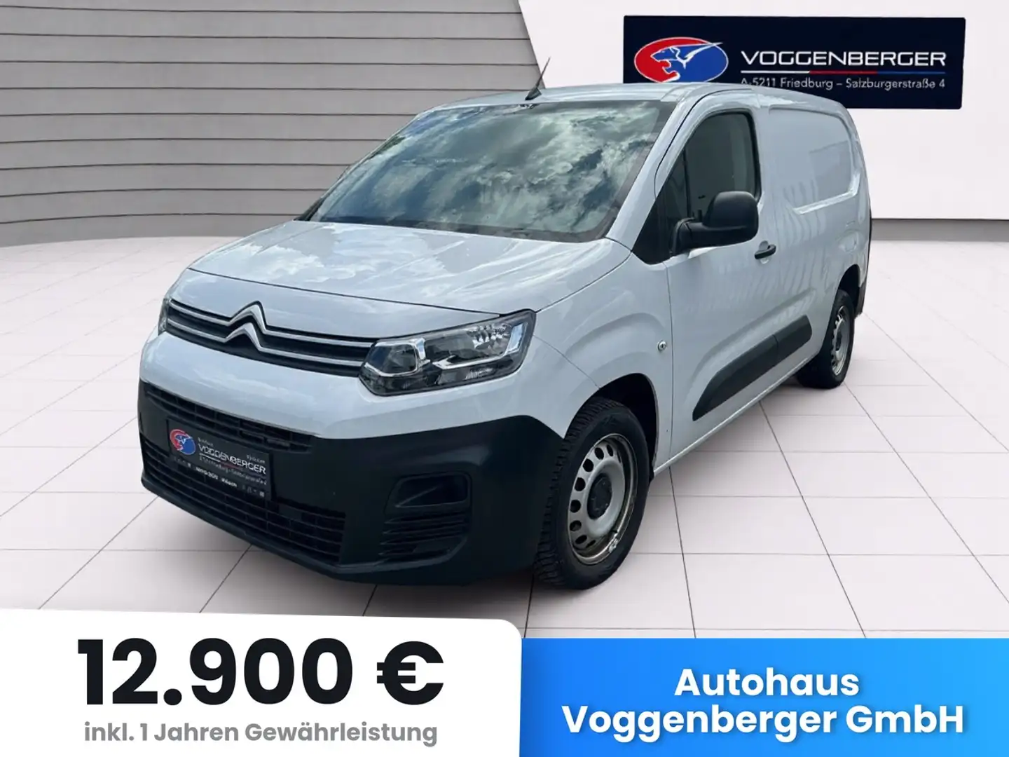Citroen Berlingo Berlingo KW M BlueHDi 100 S&S erh. Nutzl. Weiß - 1