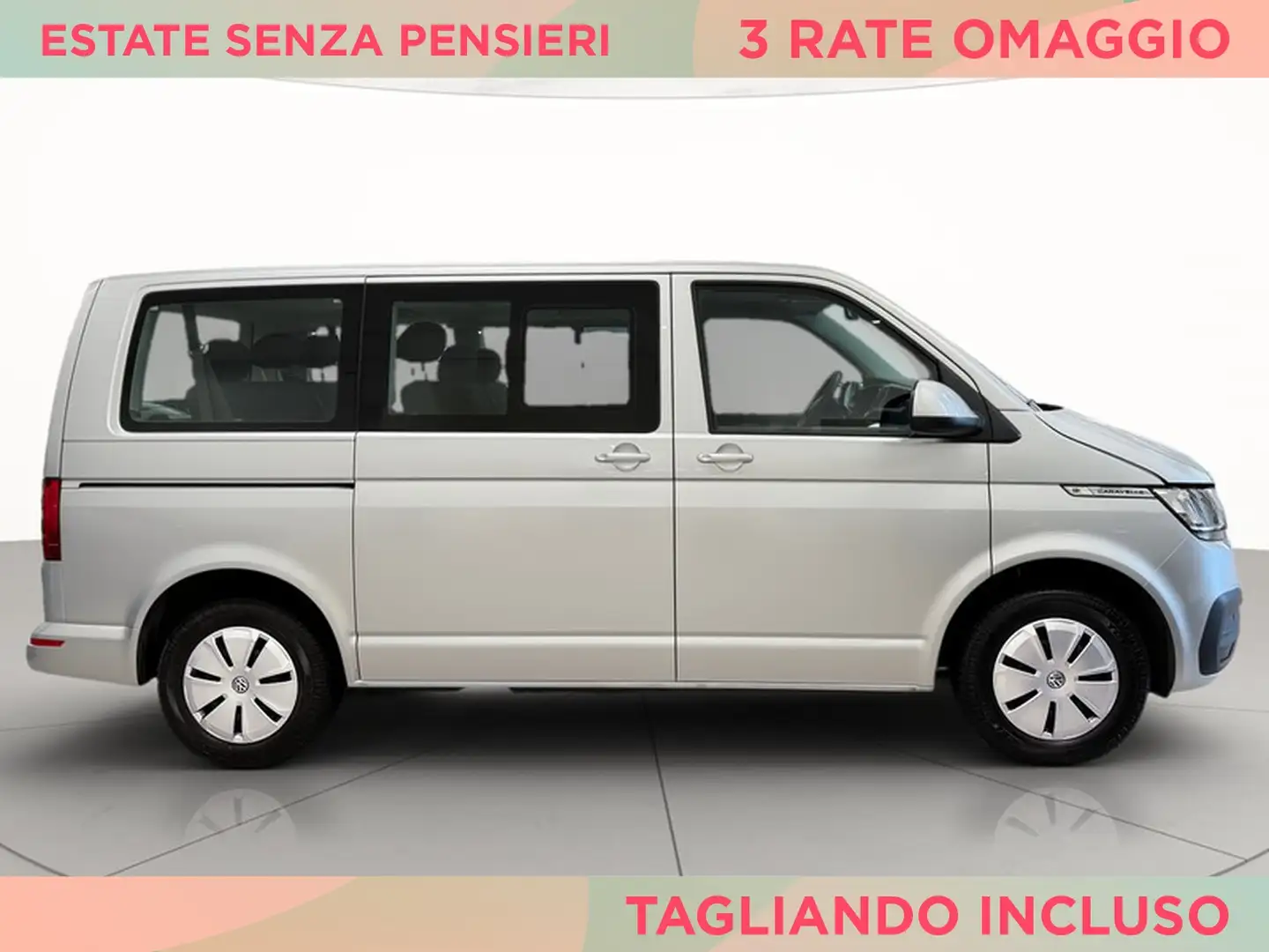 Volkswagen T6.1 Caravelle t6.1 2.0 tdi 150cv comfortline p.c. dsg7 Argento - 2
