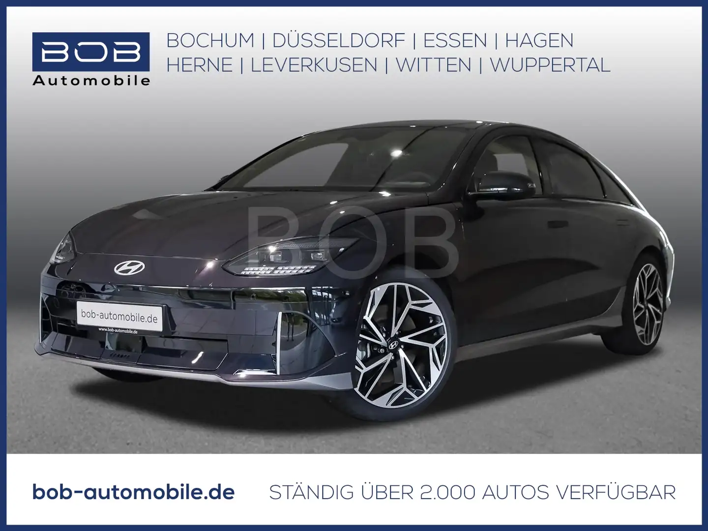 Hyundai IONIQ 6 Allradantrieb 77,4kWh UNIQ-Paket 20" LM Blau - 1