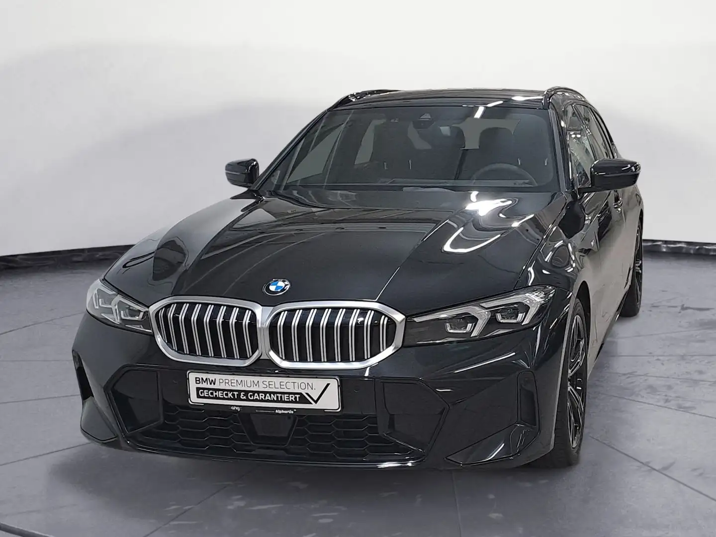 BMW 320 i Touring Auto M Sportpaket Klimaaut. PDC Schwarz - 2