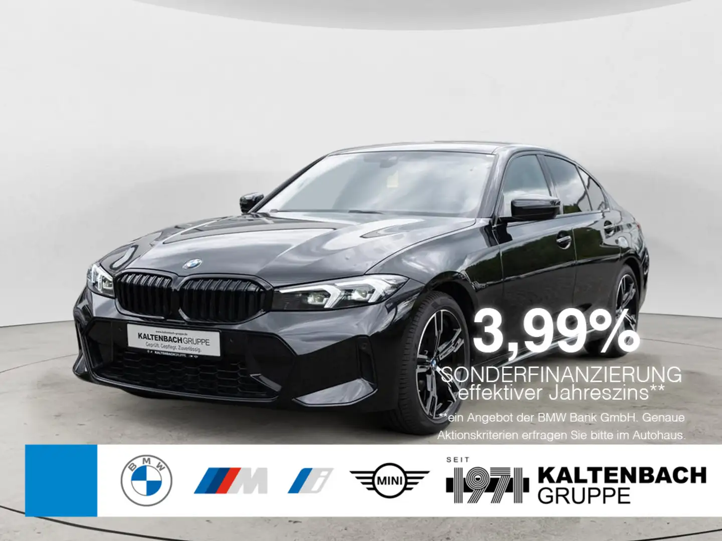 BMW 318 i M-Sportpaket LED NAVI H/K KAMERA KEYLESS Schwarz - 1