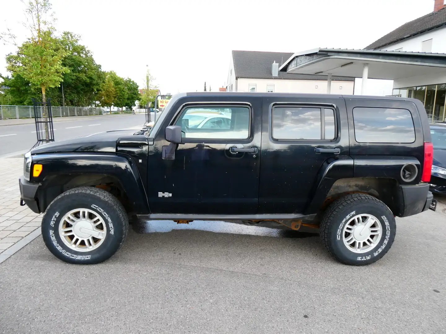HUMMER H3 3.7 AUTOMATIK 4X4 DIFF SCHIEBEDACH+AHK Schwarz - 2