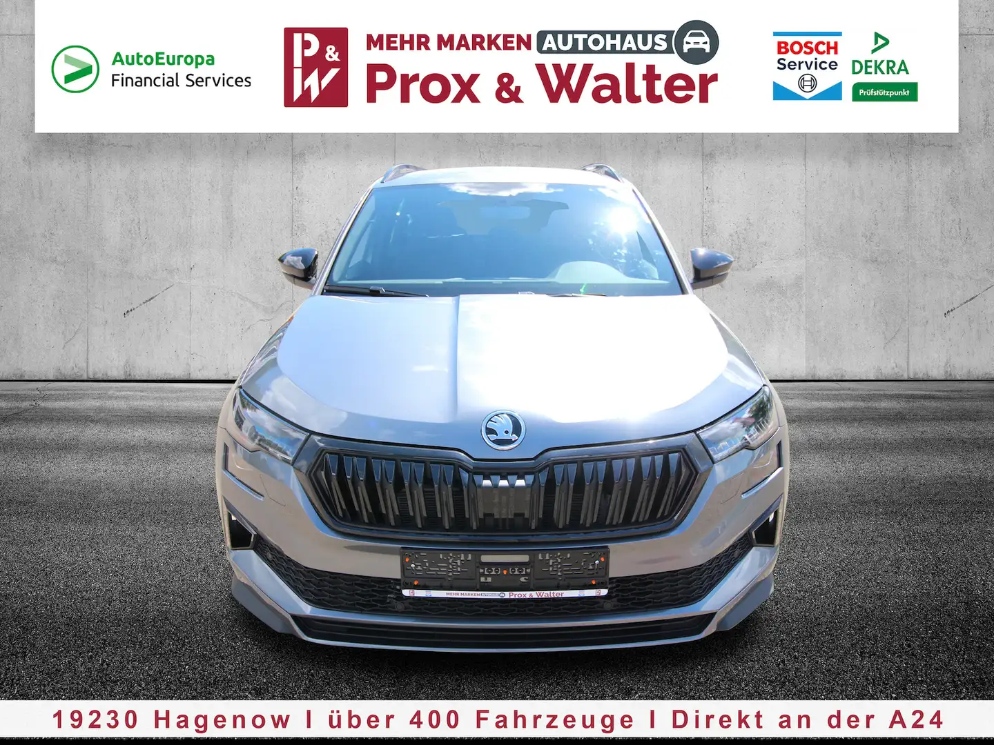 Skoda Karoq 1.5 TSI DSG SportLine LED+KAMERA+NAVI+AHK Grigio - 1