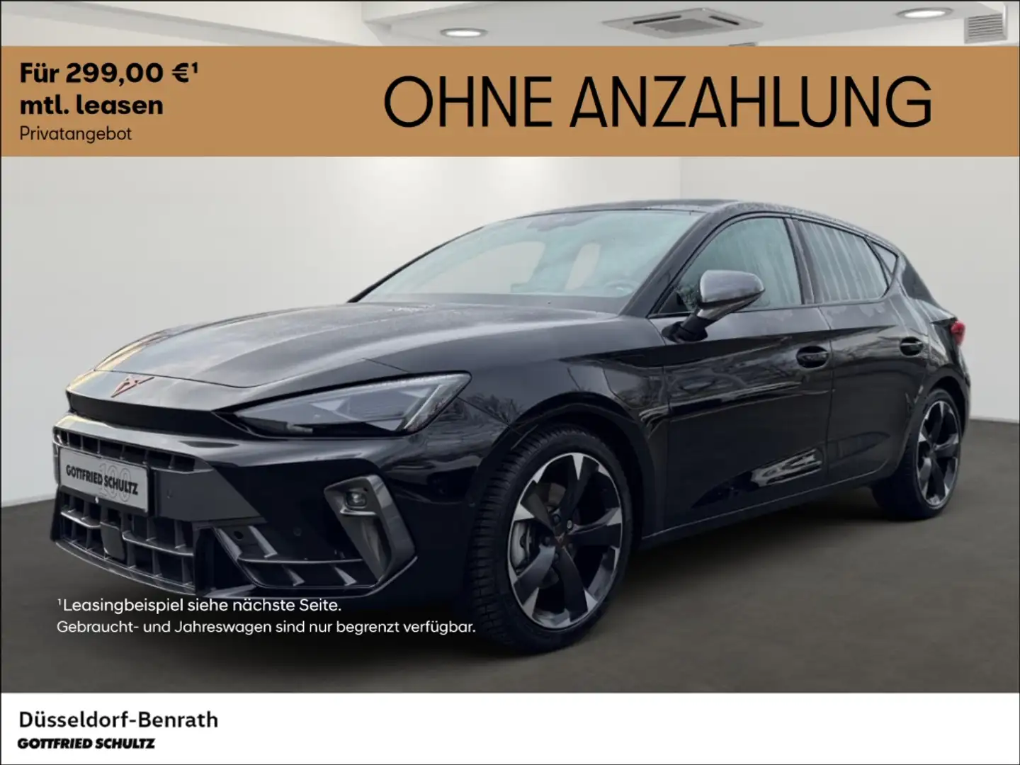 CUPRA Leon 1.5 e-Hybrid DSG Navi Voll-LED Full-Link Einparkhi Schwarz - 1