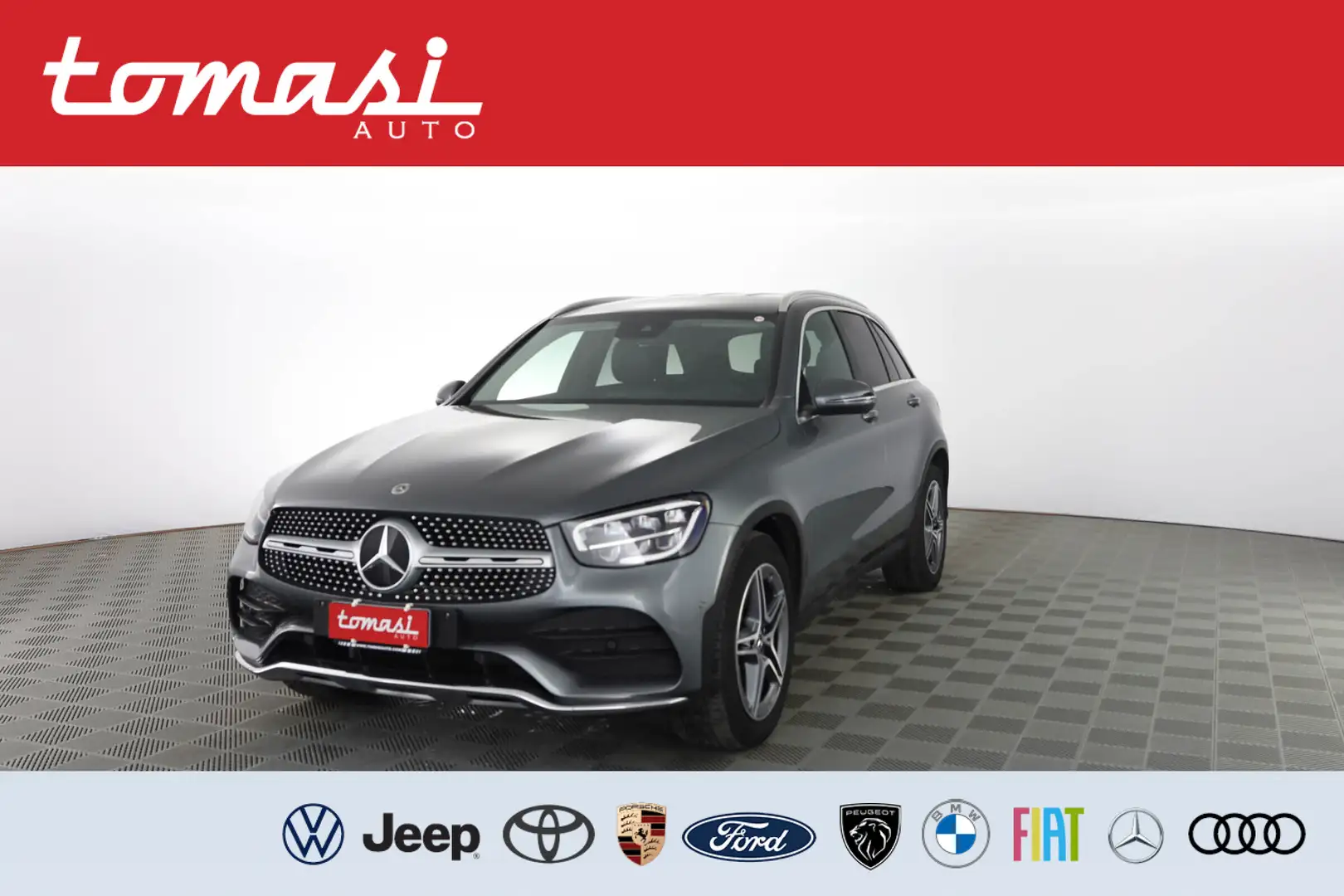 Mercedes-Benz GLC 220 d 4MATIC PREMIUM AMG LINE,CERCHI 19,SE PACKAGE Gris - 1