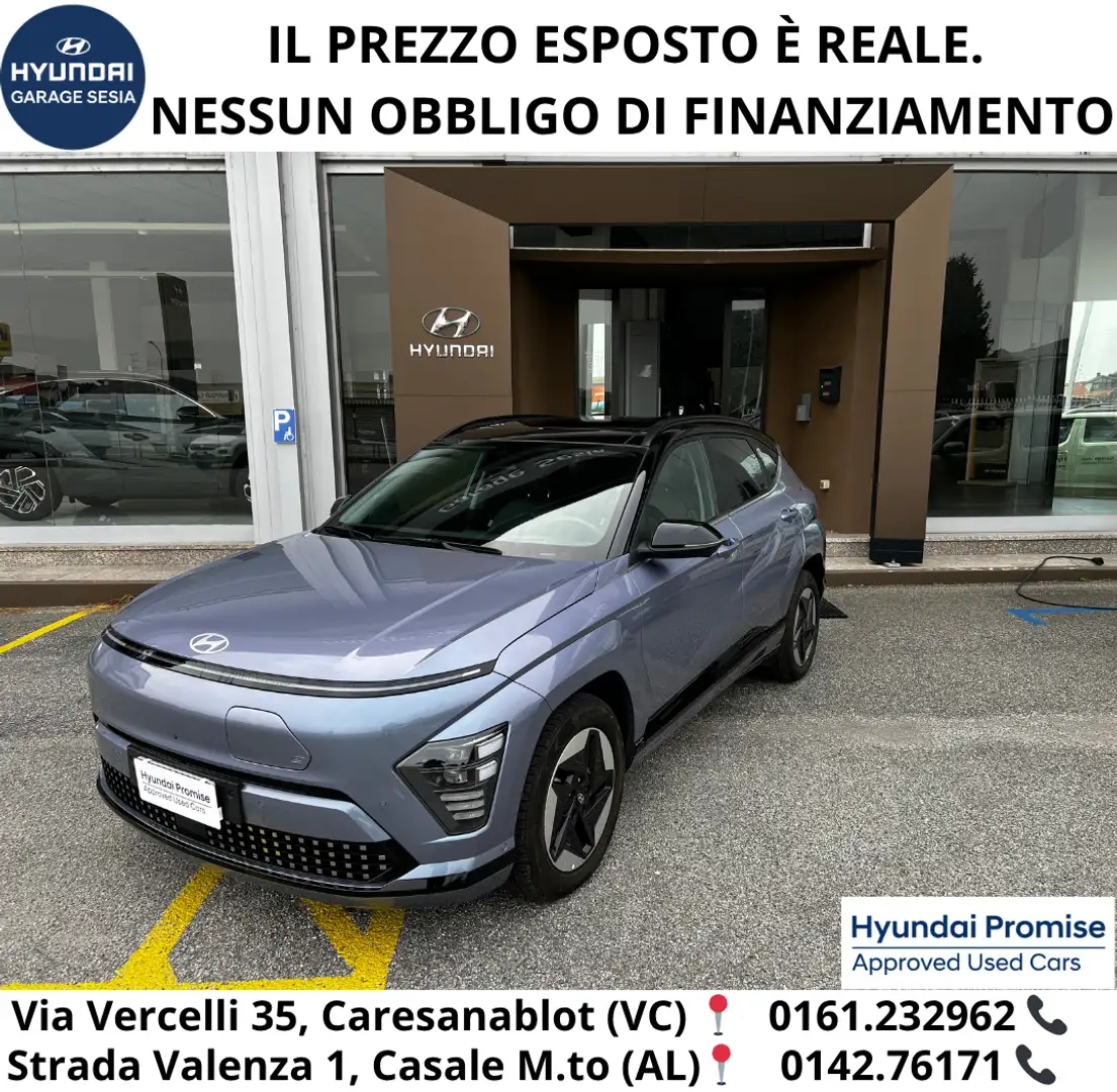 Hyundai KONA Kona EV 65.4 KWh XClass Special Edition Blu/Azzurro - 1