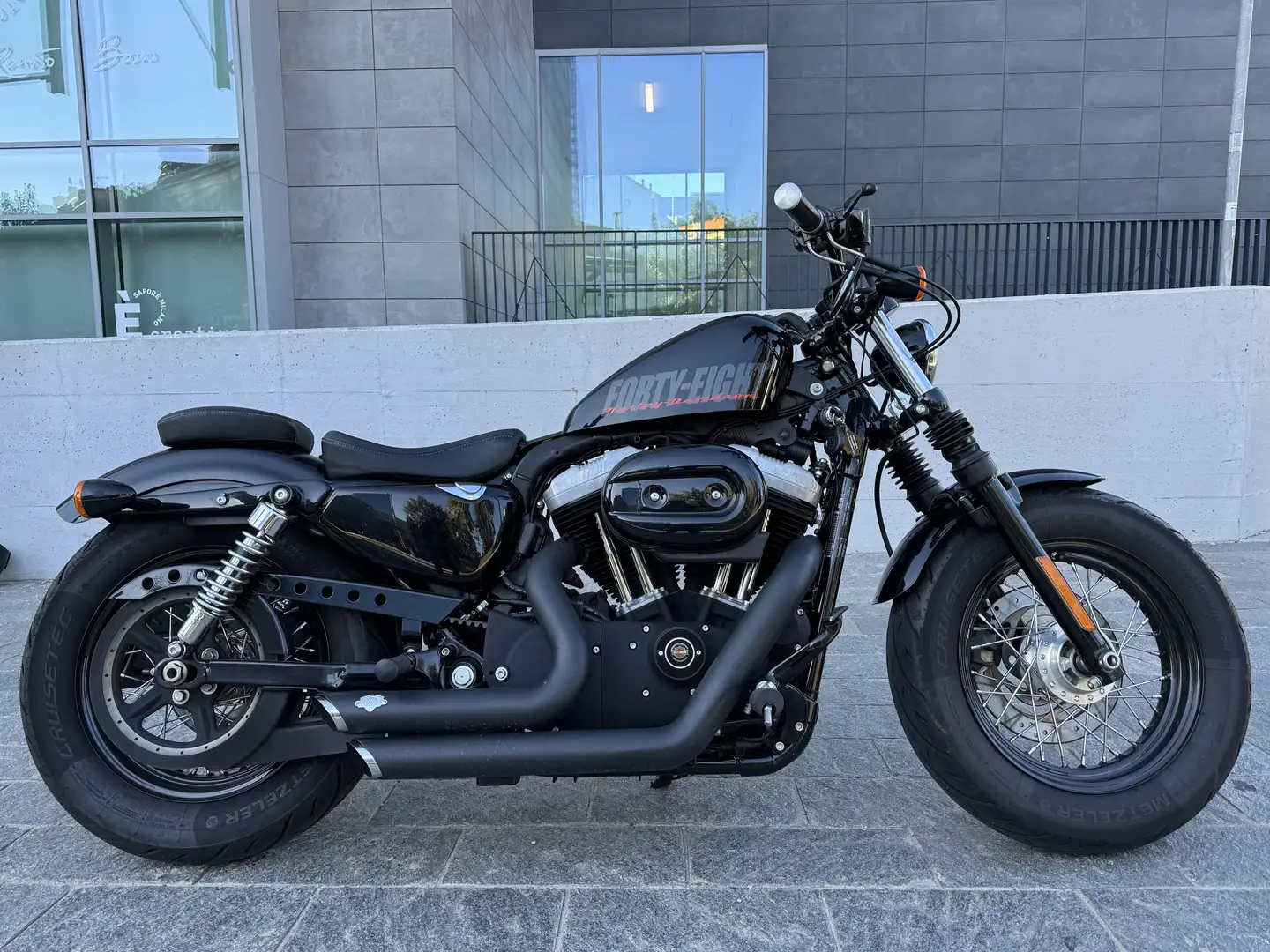 Harley-Davidson Sportster 1200 Harley-Davidson Forty-Eight(48) – Impeccabile Czarny - 1