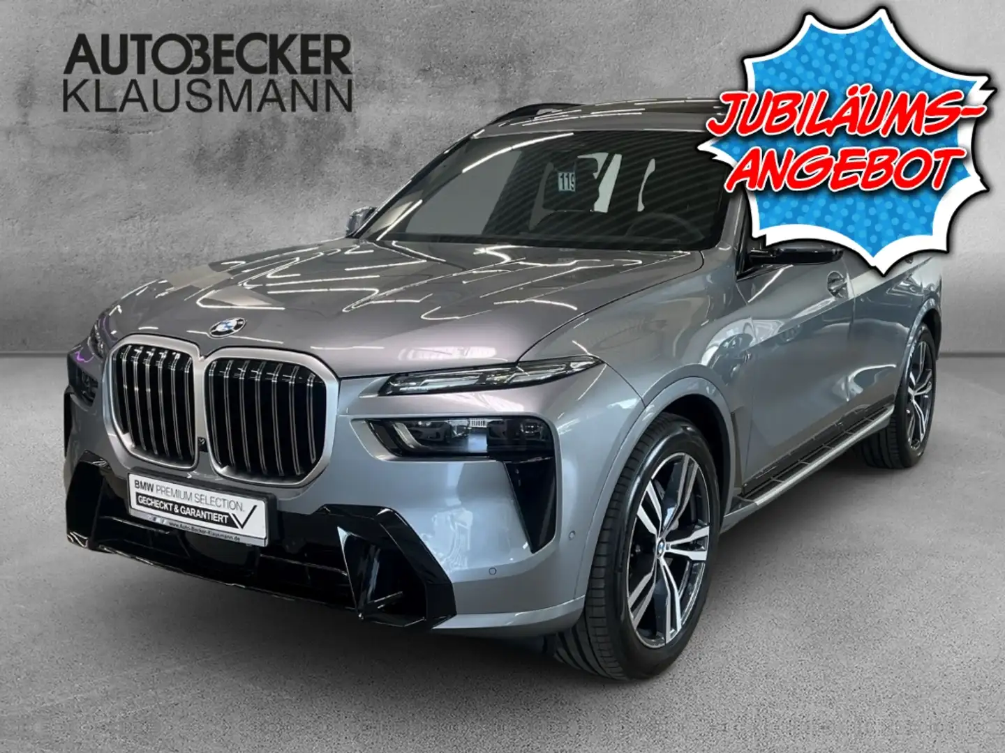 BMW X7 xDrive 40d M SPORT ICONIC GLOW 21''LC PROF AHK 6 S Grijs - 1