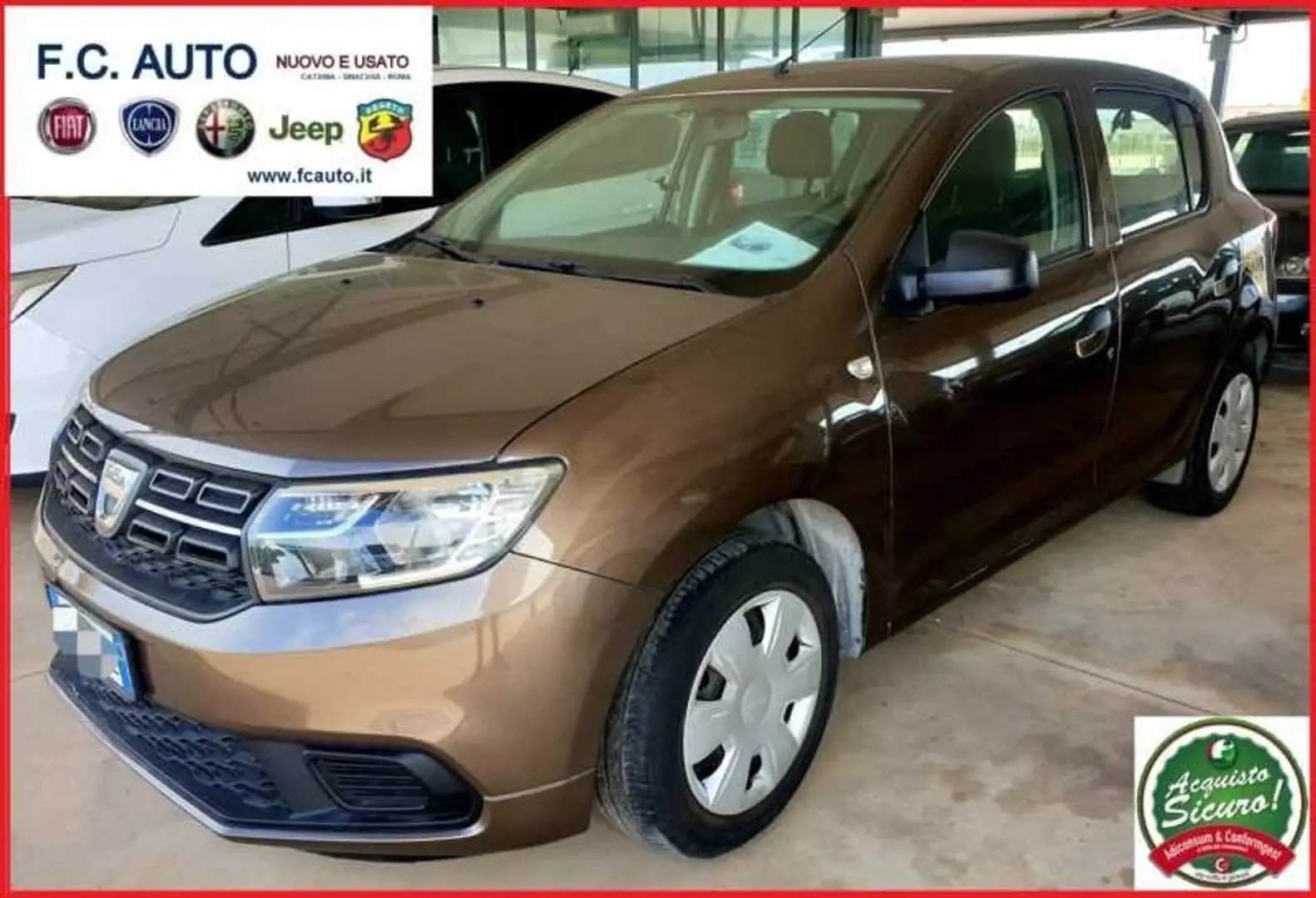 Dacia Sandero 1.0 SCe 12V 75CV Start&Stop Comfort Marrone - 1
