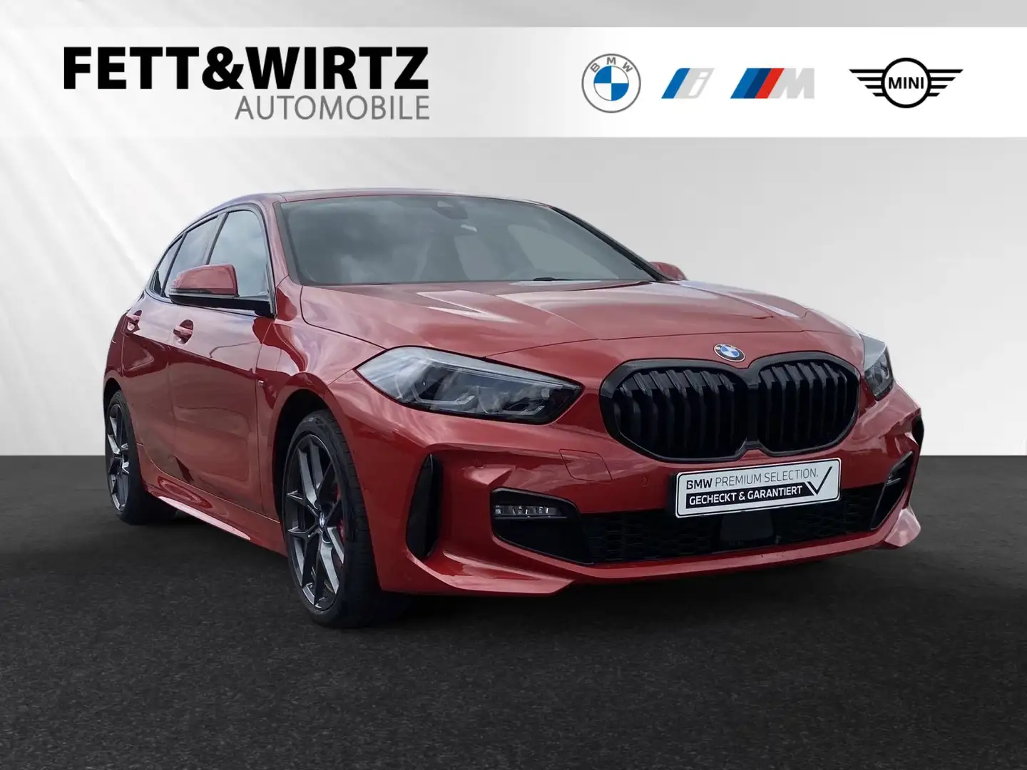 BMW 118 i M Sport Pro|Panorama|HiFi|LCProf. Rouge - 1