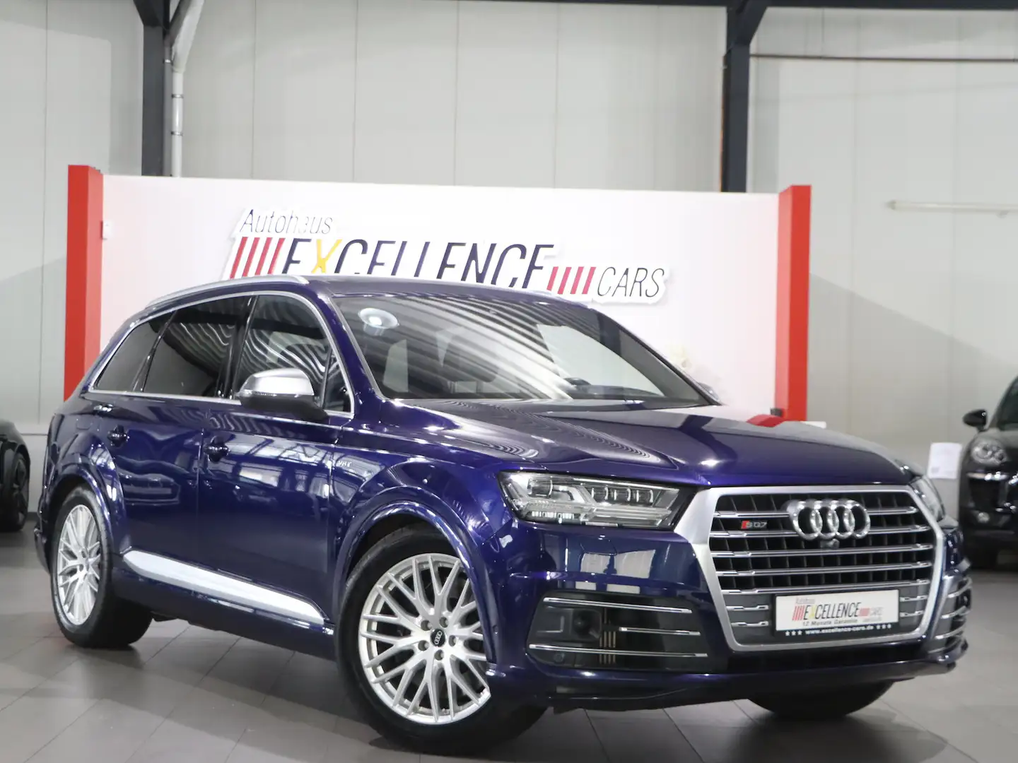 Audi SQ7 4.0 TDI QUATTRO S-LINE / 7-SITZER / VOLL Blau - 1